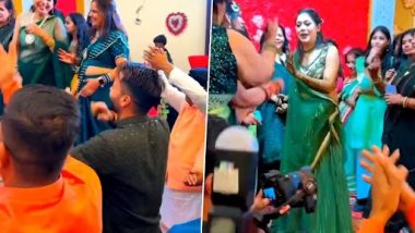 Mukesh Kumar Haldi Ceremony: टीम इंडियाचा वेगवान गोलंदाज मुकेश कुमारच्या हळदी समारंभाचा व्हिडिओ व्हायरल; होणारी पत्नी दिव्या सिंहसोबत भोजपुरी गाण्यावर केला डान्स (Video)